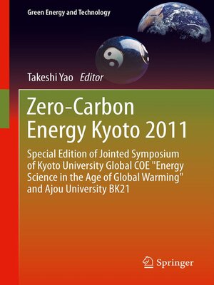 cover image of Zero-Carbon Energy Kyoto 2011